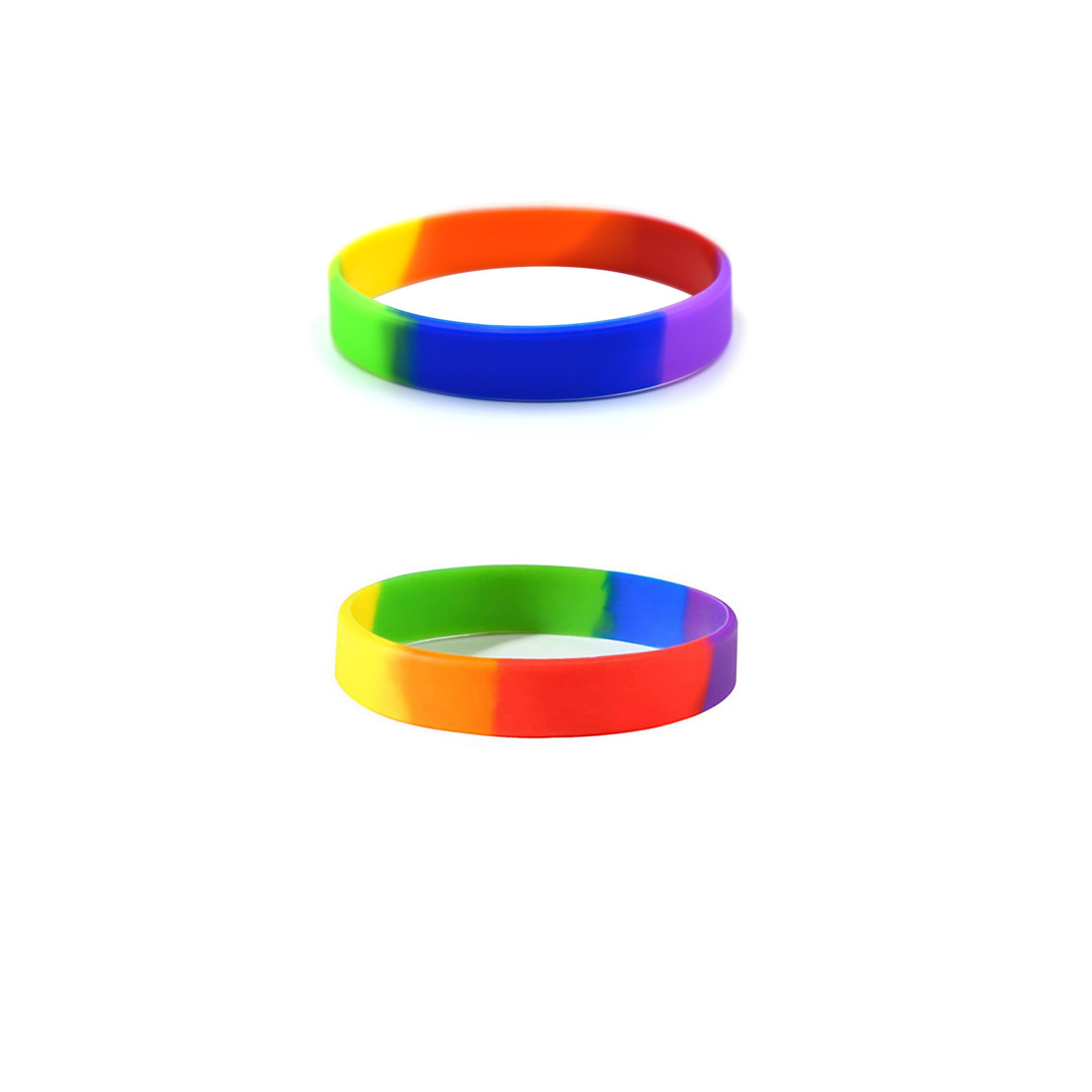 Rainbow Pride Silicone Wristband 13
