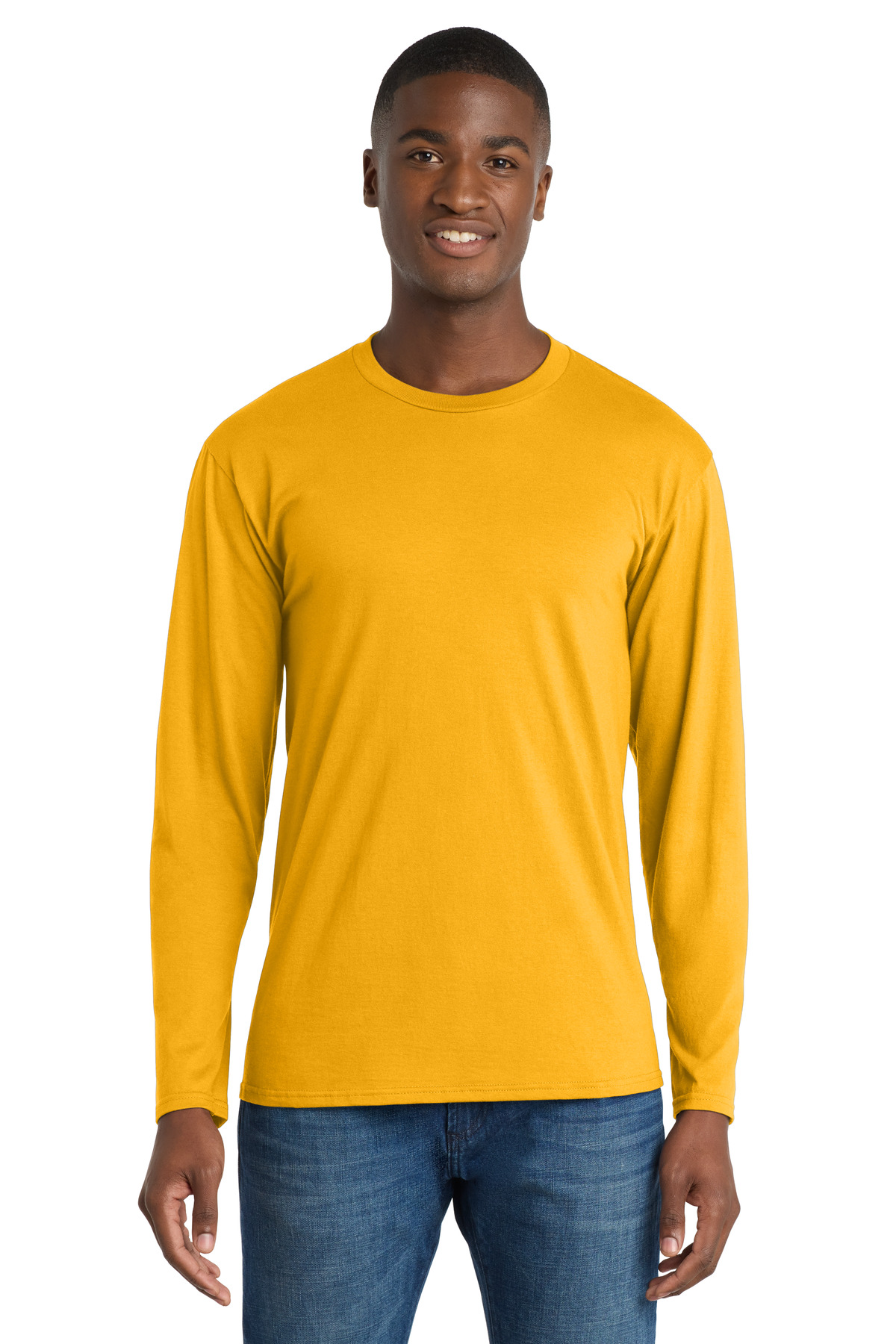 Port & Co Long Sleeve Fan Favorite Tee. PC450LS 3