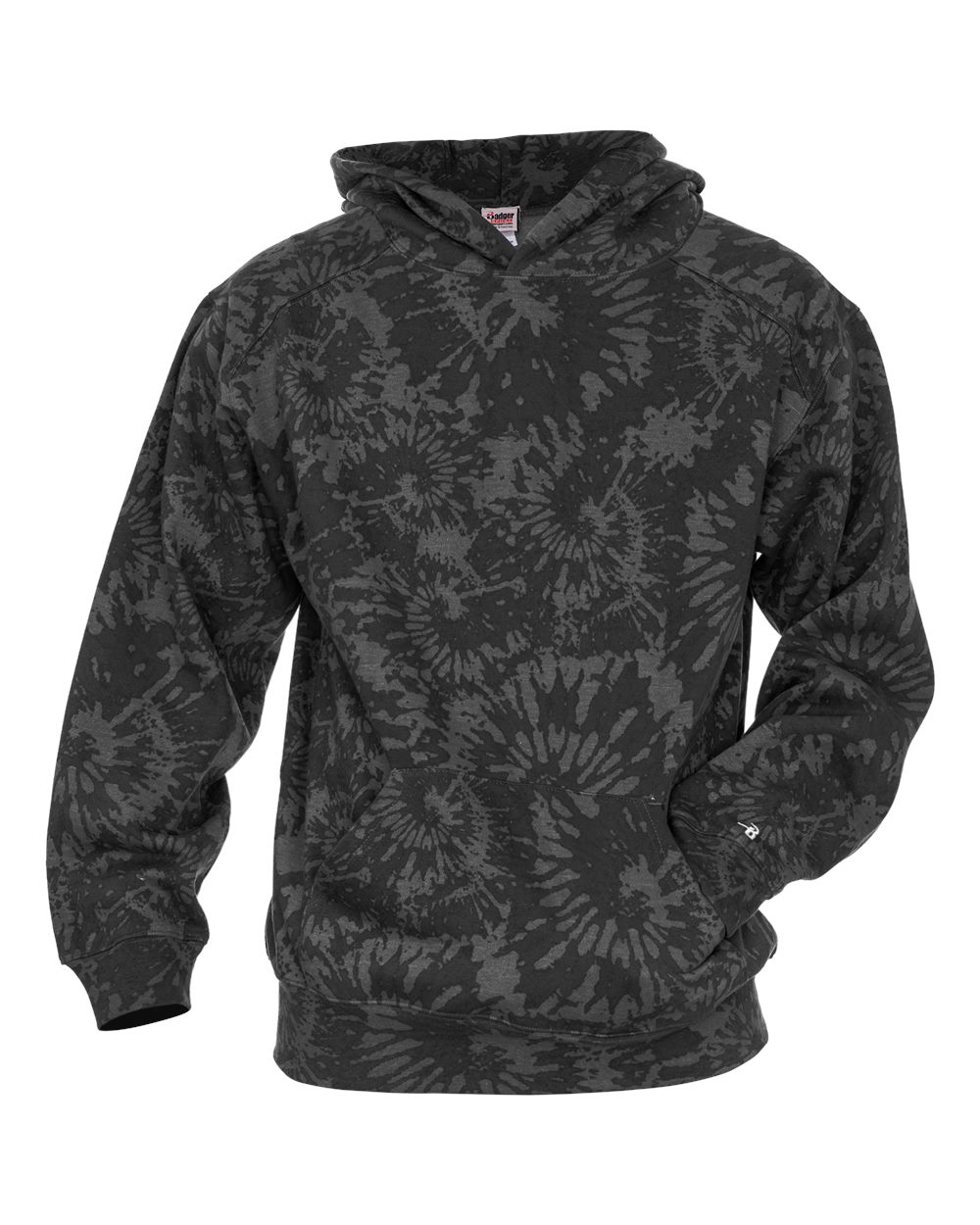 Youth Tie-Dyed Triblend Hooded Sweatshirt - 2275 6