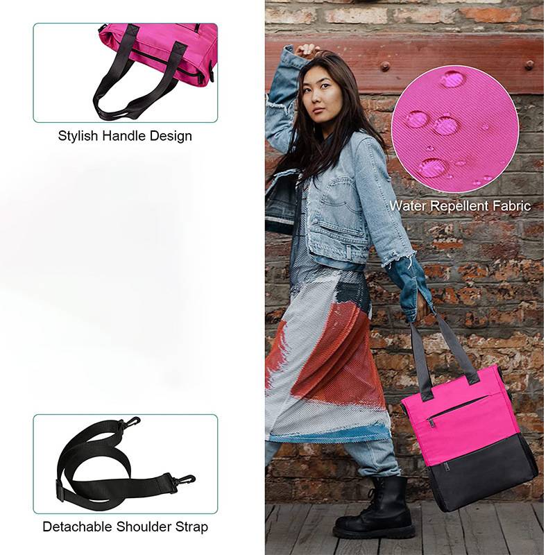 Convertible Women Laptop Water Resistant Casual Backpack 6