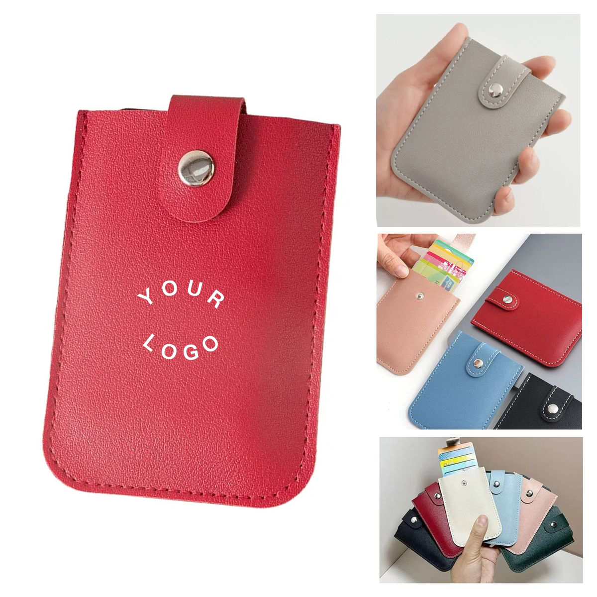 Minimalist Card Holder with Coin Pocket 6