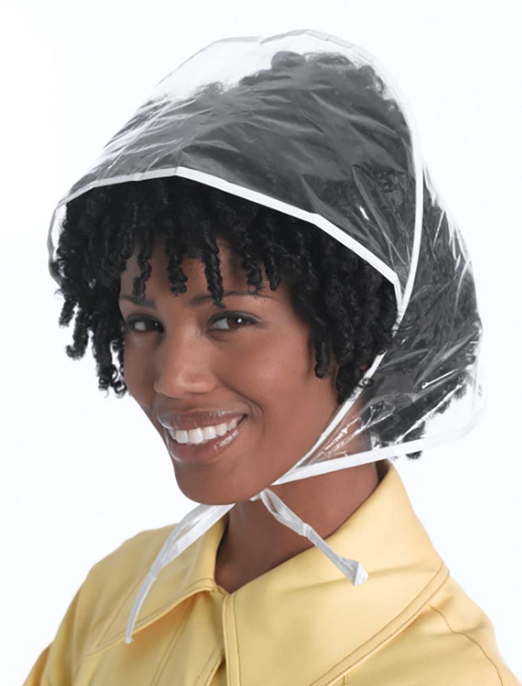 Creative Plastic Rain Hat Cap 2