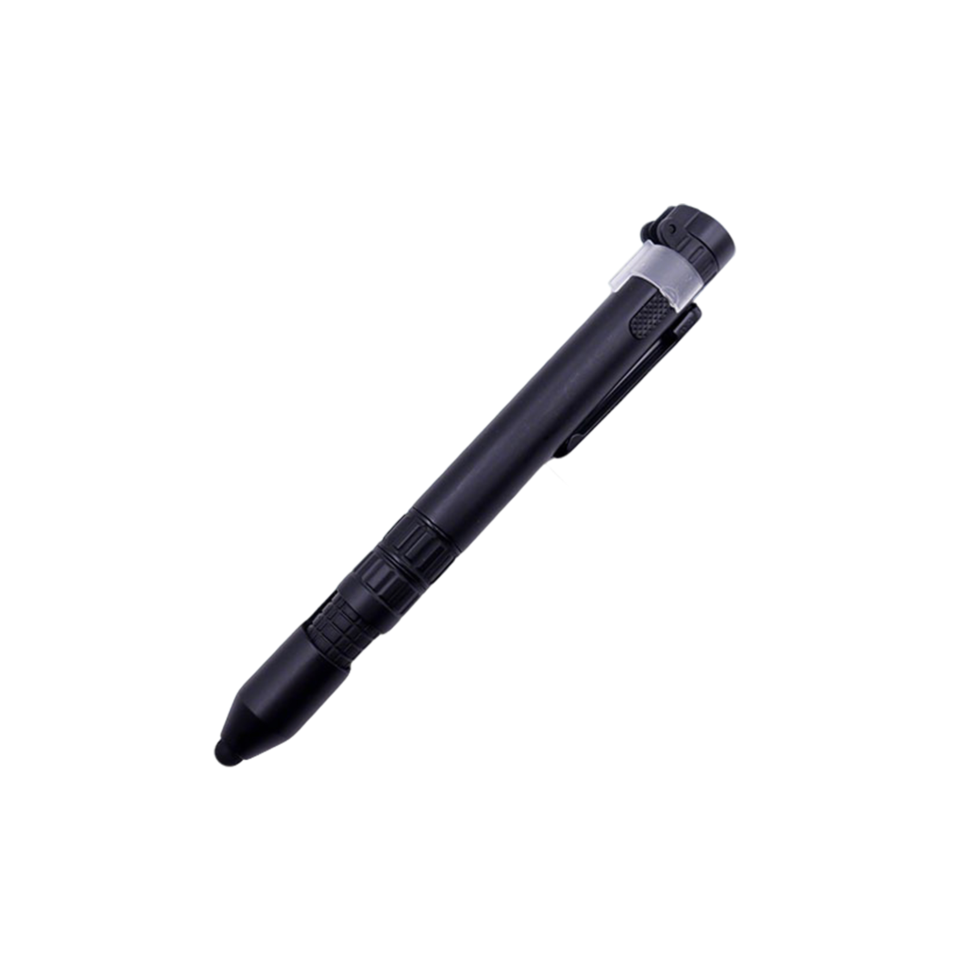 Six In One Tool Pen With Compass Screwdriver Stylus 6" Length X 0.6" Width 2
