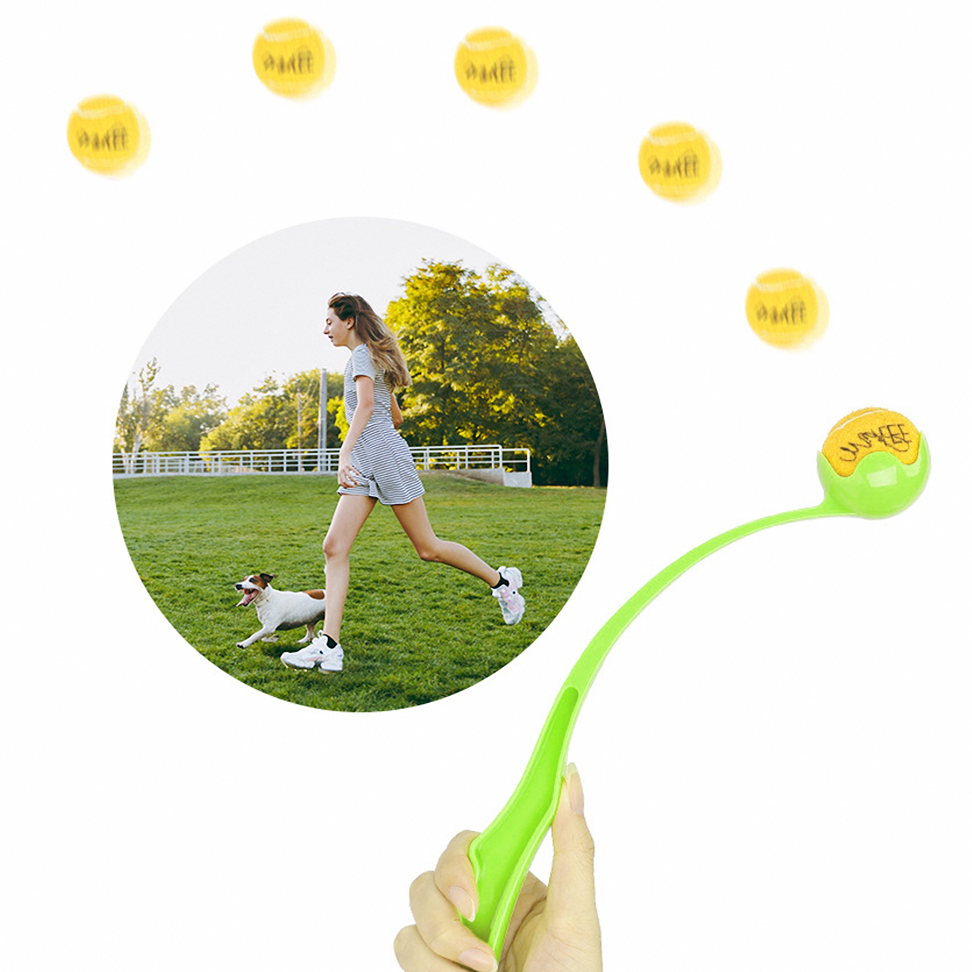 Automatic Tennis Ball Launcher for Dogs 5