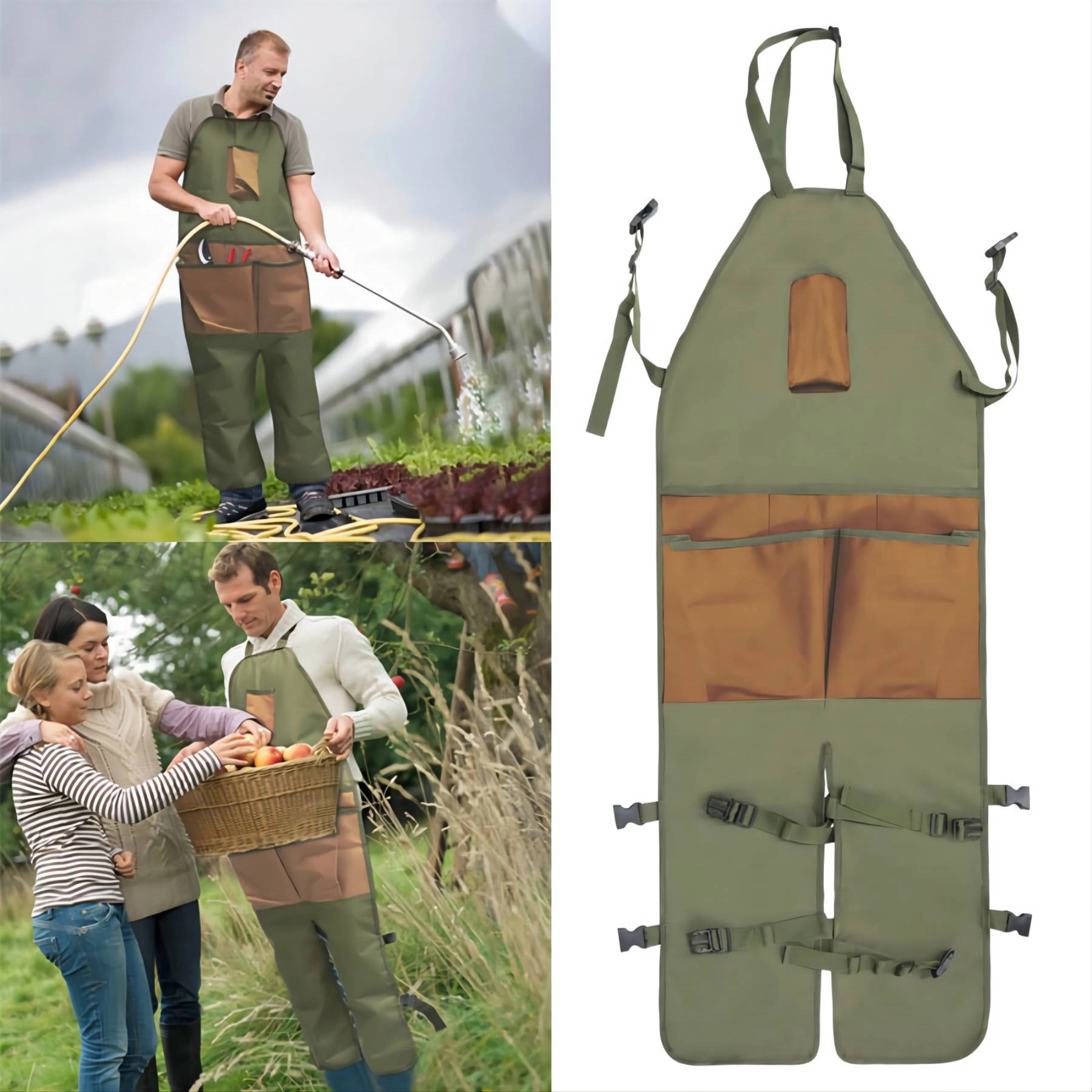 Outdoor Gardening Orchard Work Anti-Dirty Apron 2