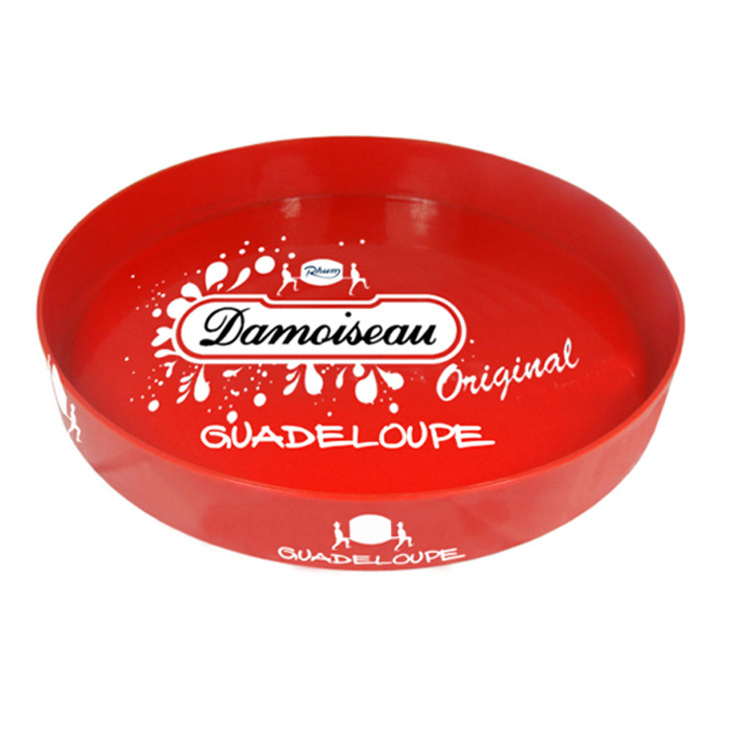 Large Round Serving Beverage Tray 5