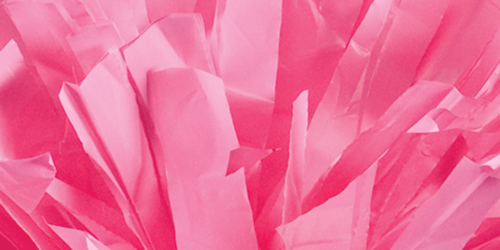 Digital Imprint Pom, 500 Plastic Streamers 5