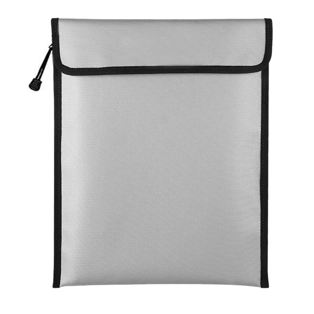 Fireproof and Waterproof Document Bag with Zipper 8