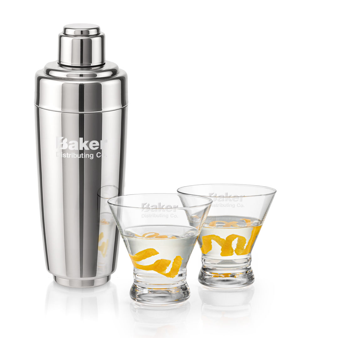 Pescara Shaker & Rideau Martini Set