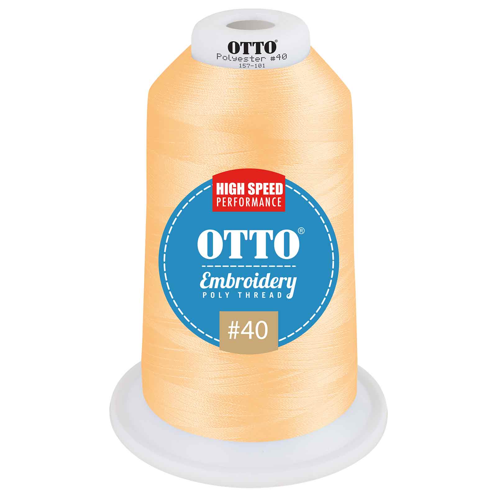 OTTO Embroidery Poly Thread #40 5,500 yd. King Cone 117