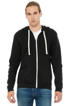 BELLA+CANVAS Unisex Triblend Sponge Fleece Full-Zip Hoodie. BC3909 8