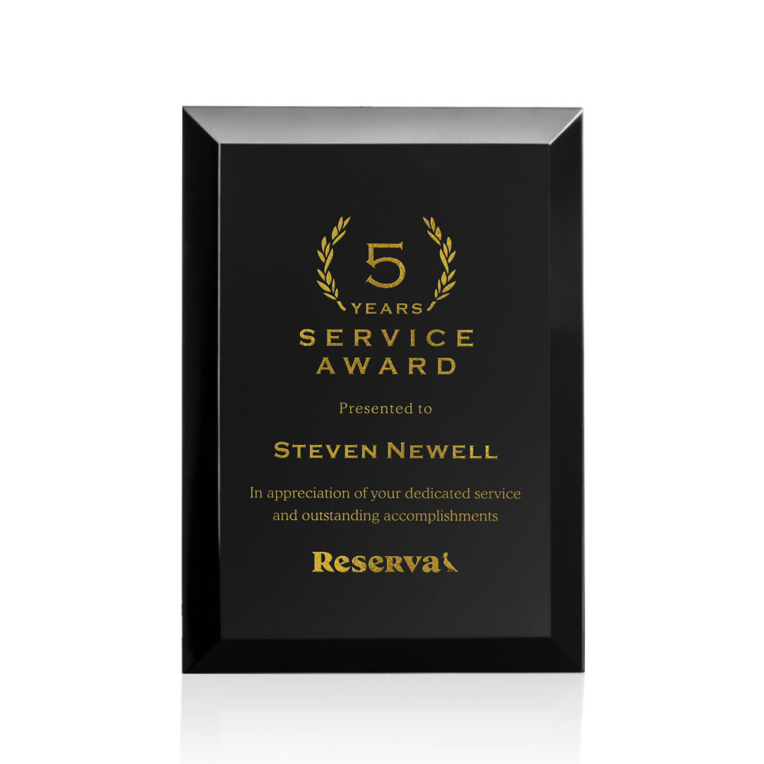 Merano Plaque - Gold 15