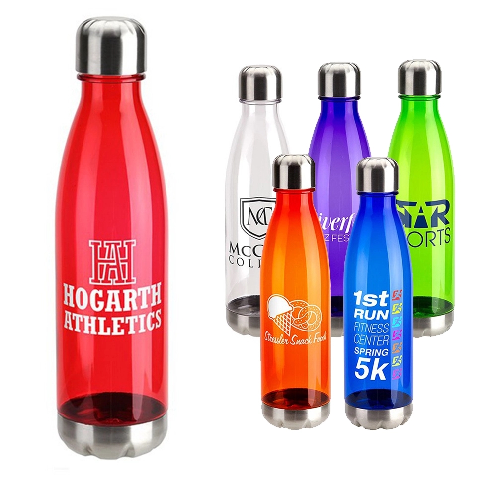 20 Oz Plastic Sports Water Bottle 2