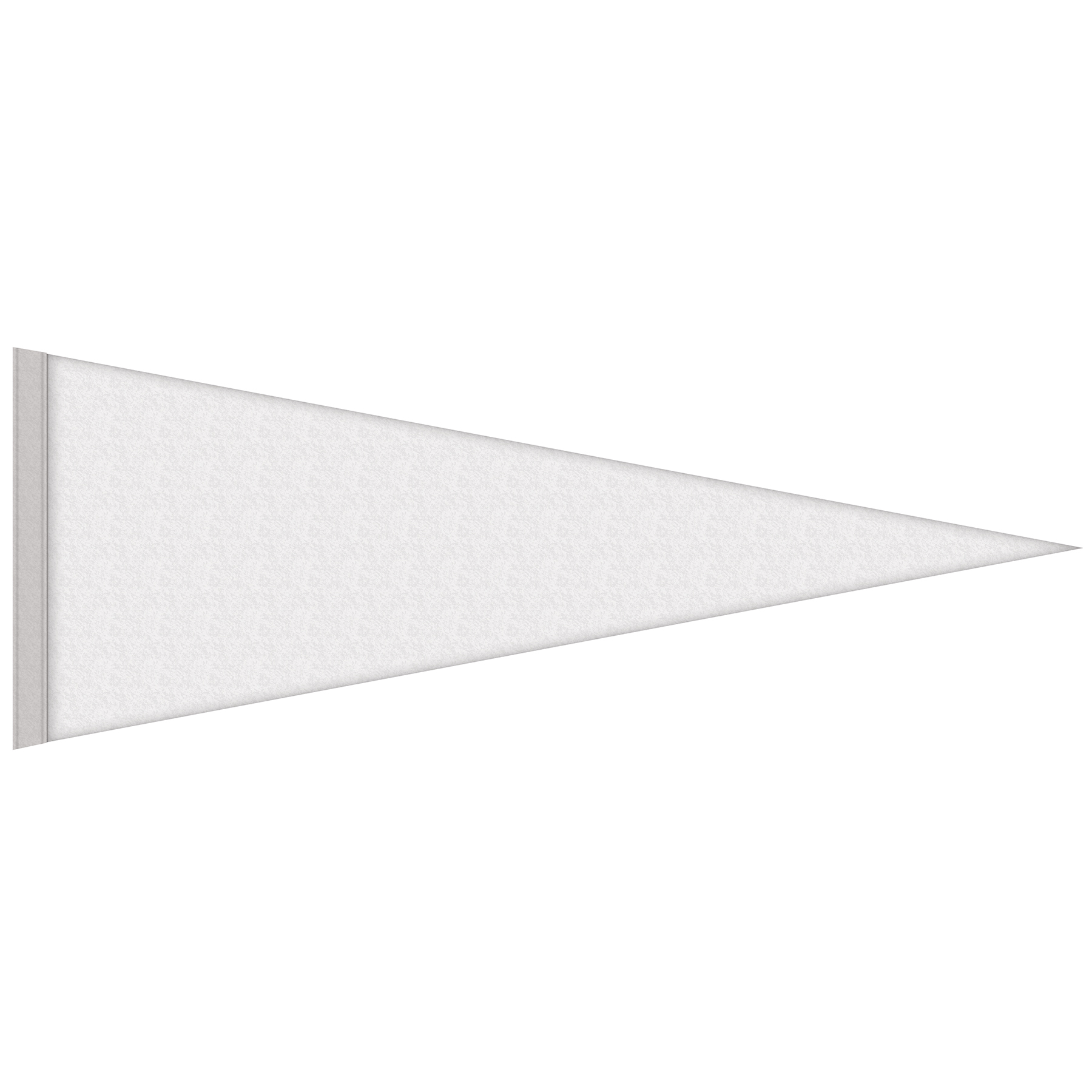 9" x 24" Digitally Printed Single Sided Custom Felt Pennant 2