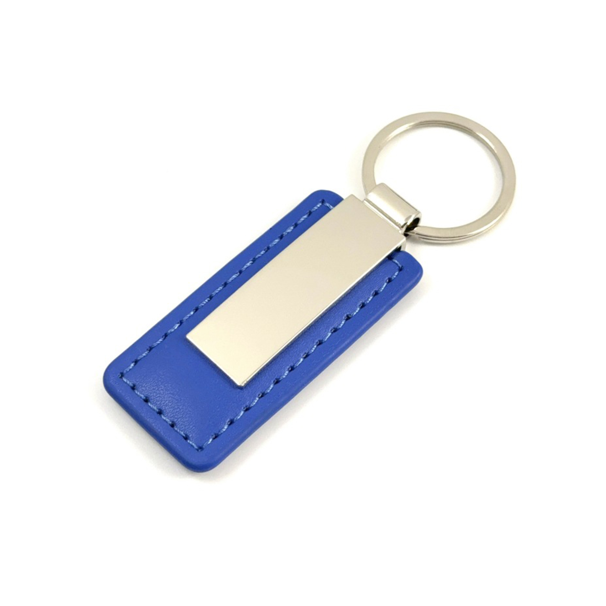 Leatherette Keychain Metallic Finish Design 4