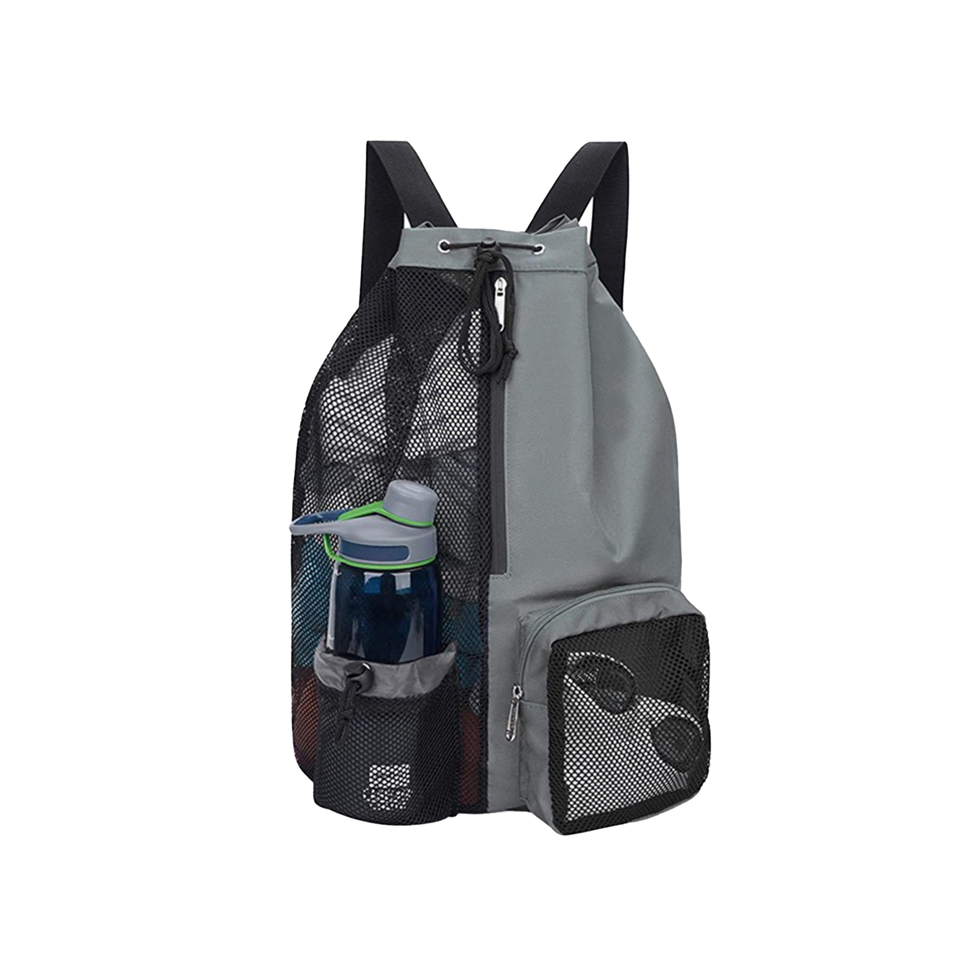 Nylon Breathable Mesh Gym And Beach Backpack 3