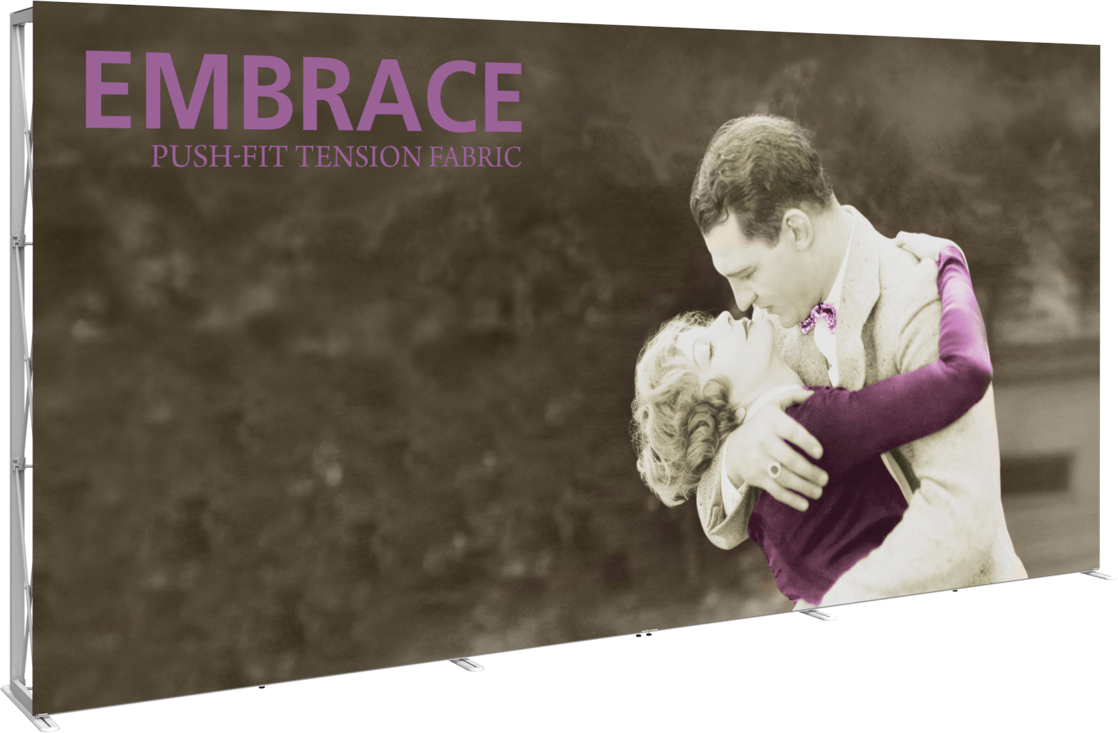Embrace 15ft. Full Height Inline Display W/ Front Graphic