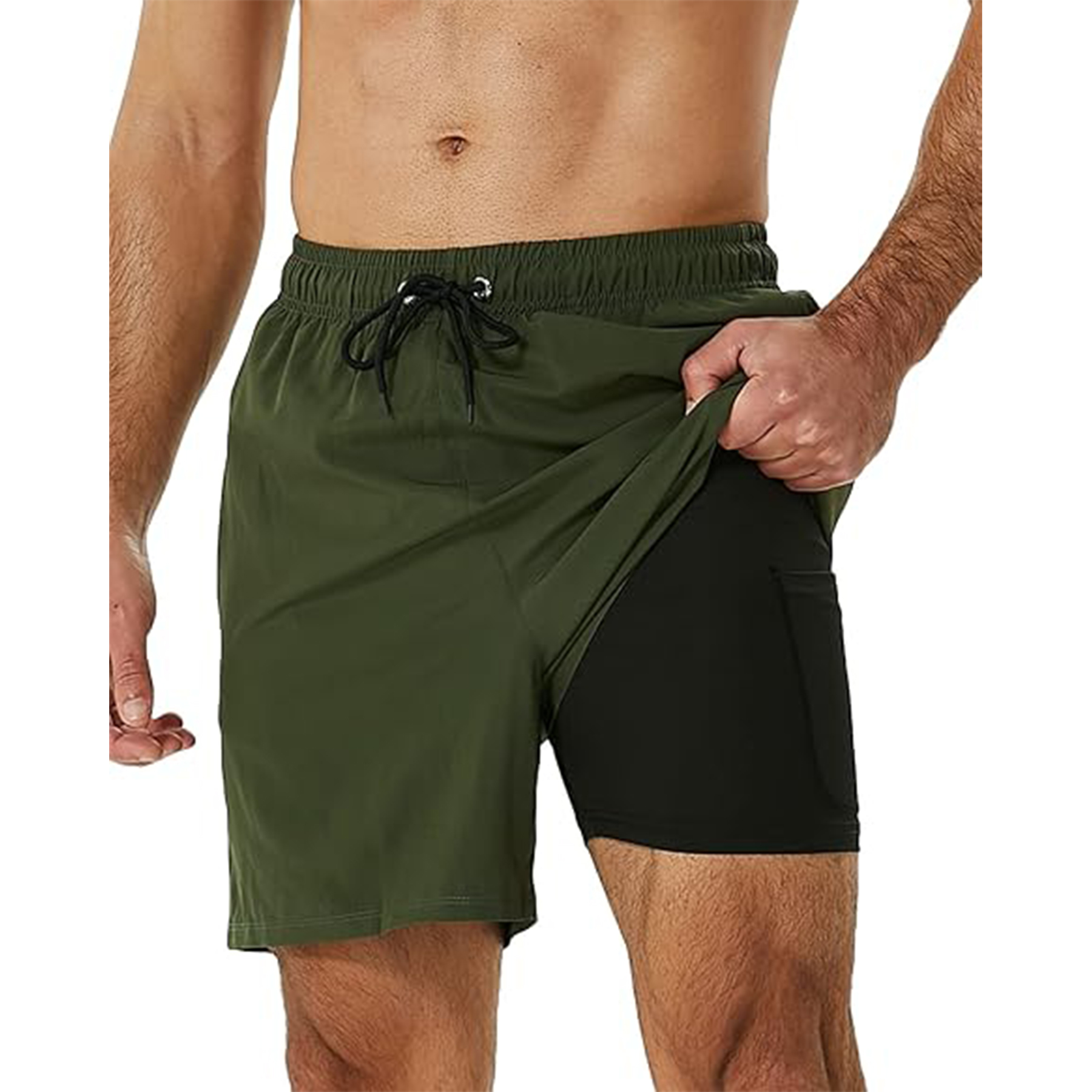 Mens Compression Liner Swimming Trunk 11
