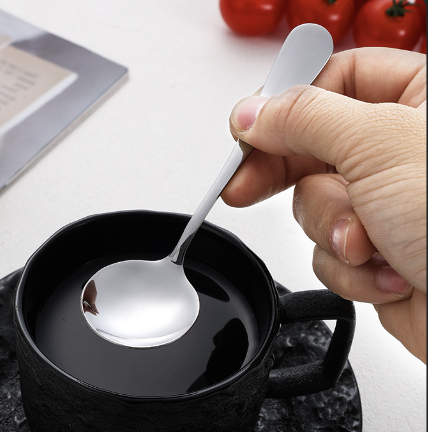 Stainless steel thickened spoon 3