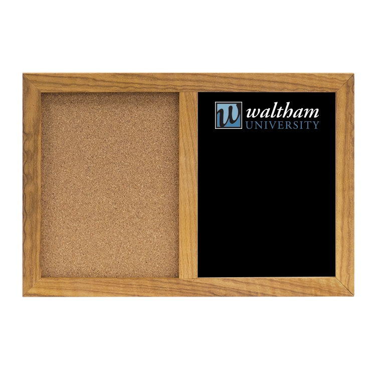 Oak Frame Combination Board 18" x 12"