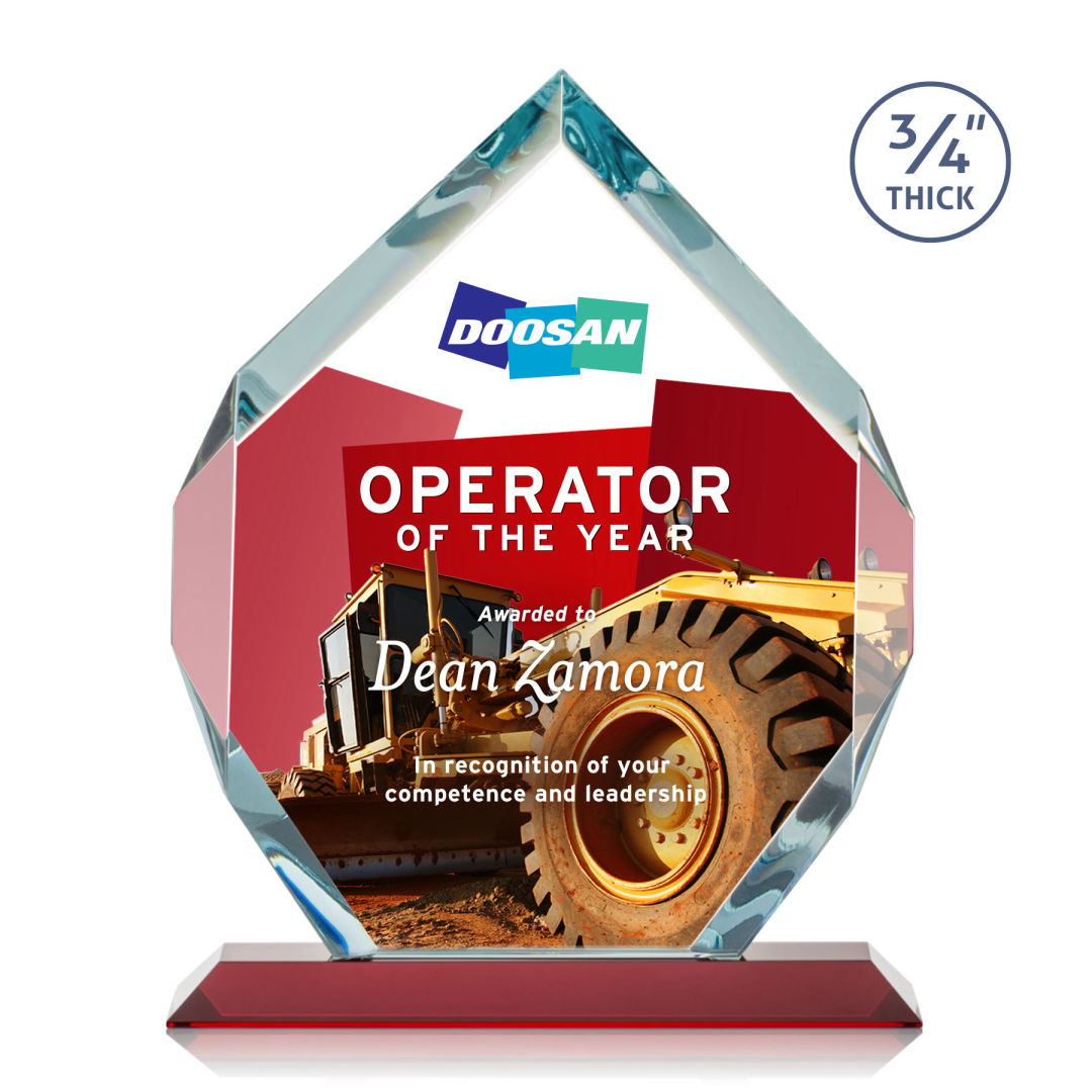 Royal Diamond VividPrint™ Award - Red 4