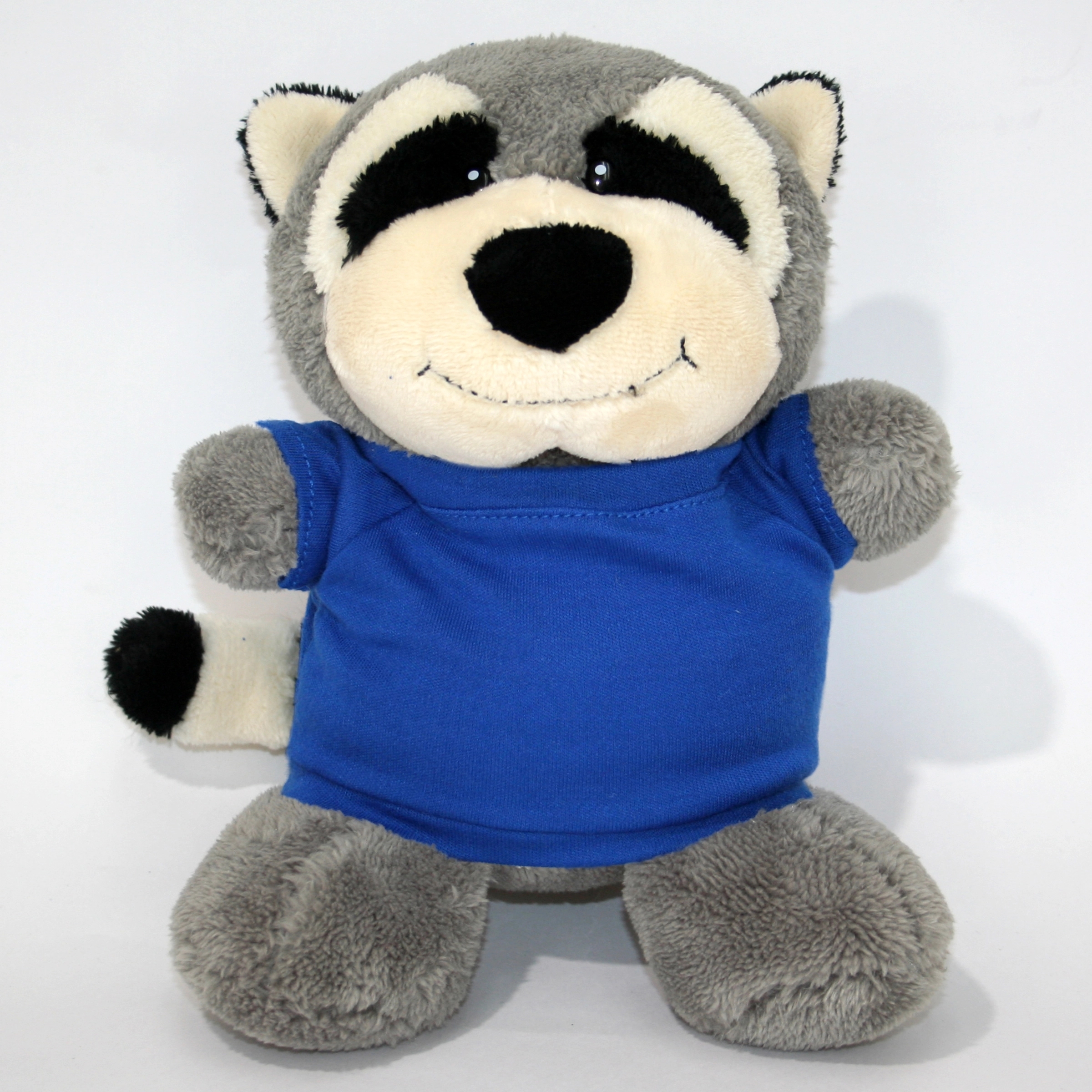 10" Smiling Faces Sitting Raccoon 2