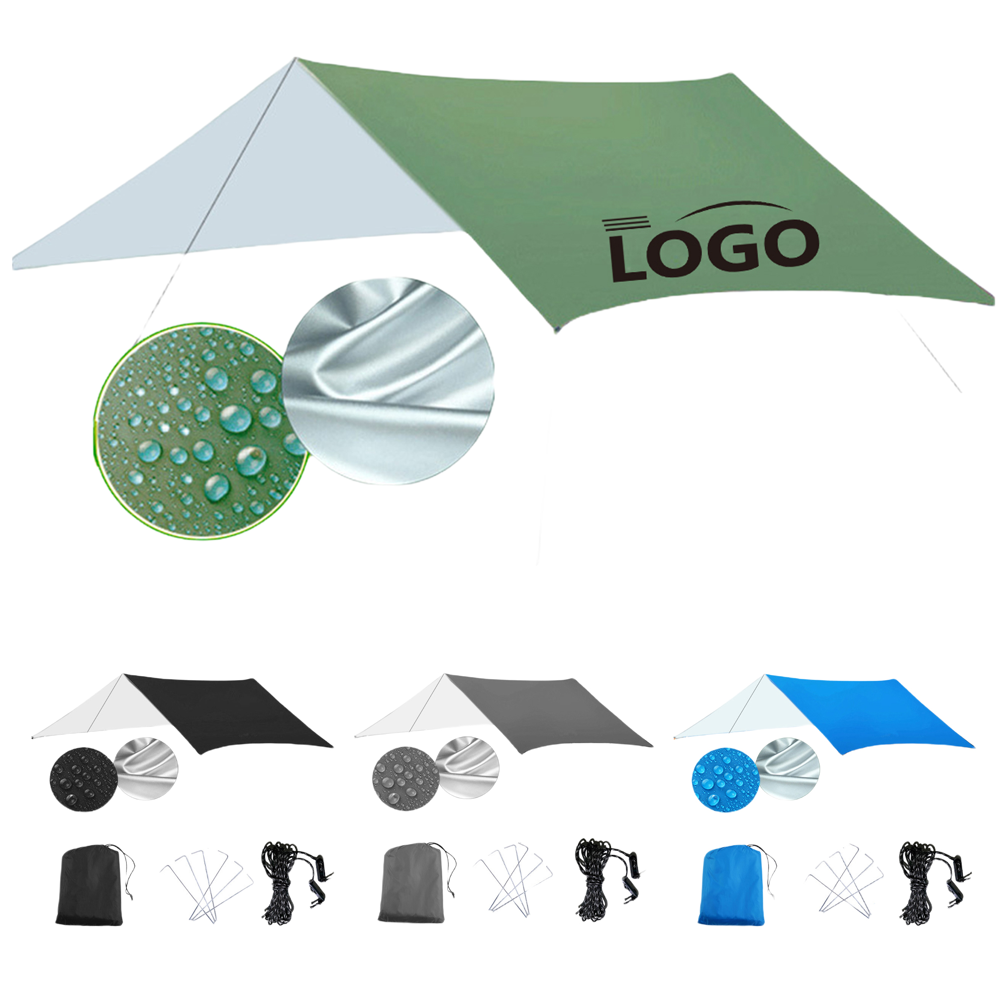 Polyester Camping Tarp MOQ10 2