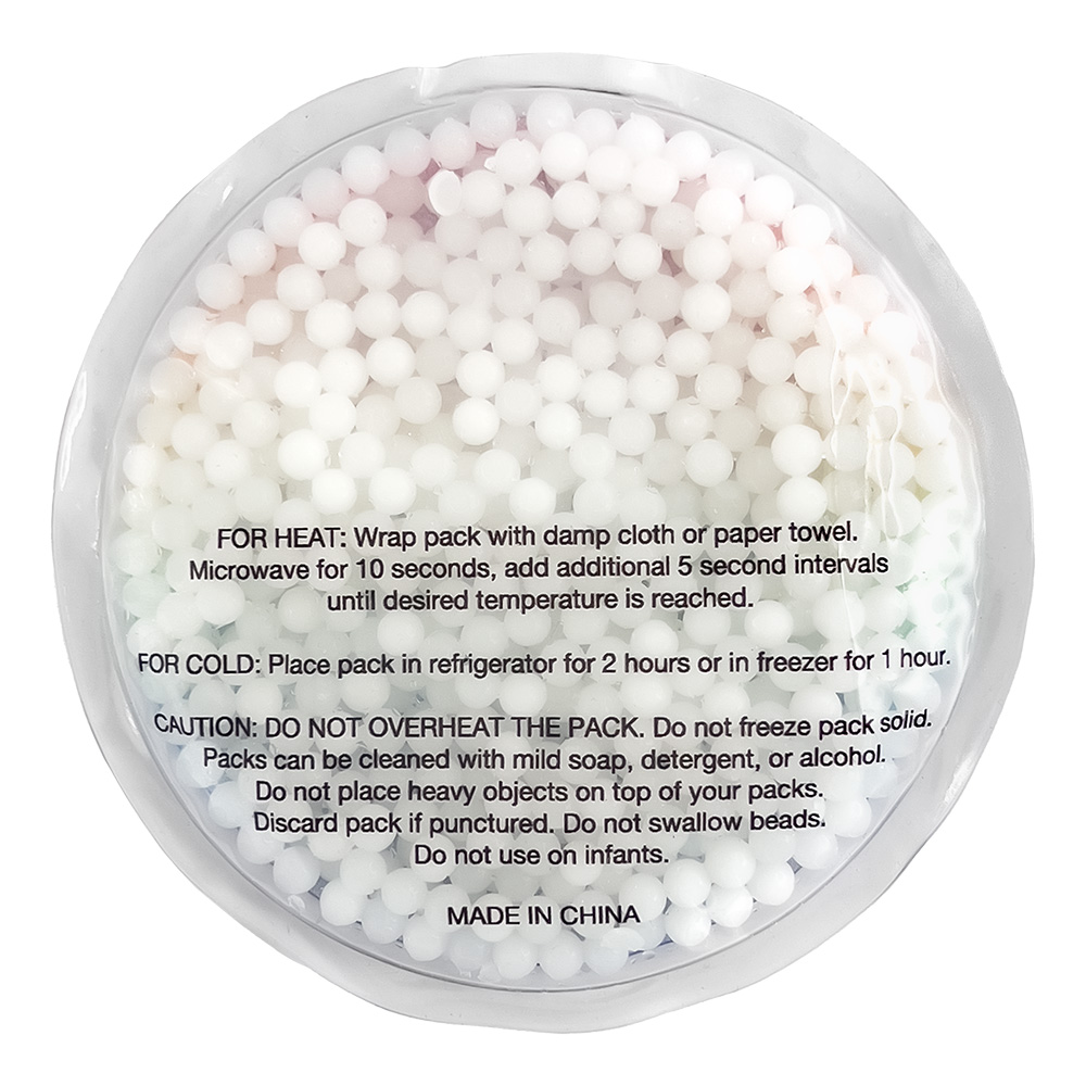 Circle Rainbow Gel Beads Hot/Cold Pack 3