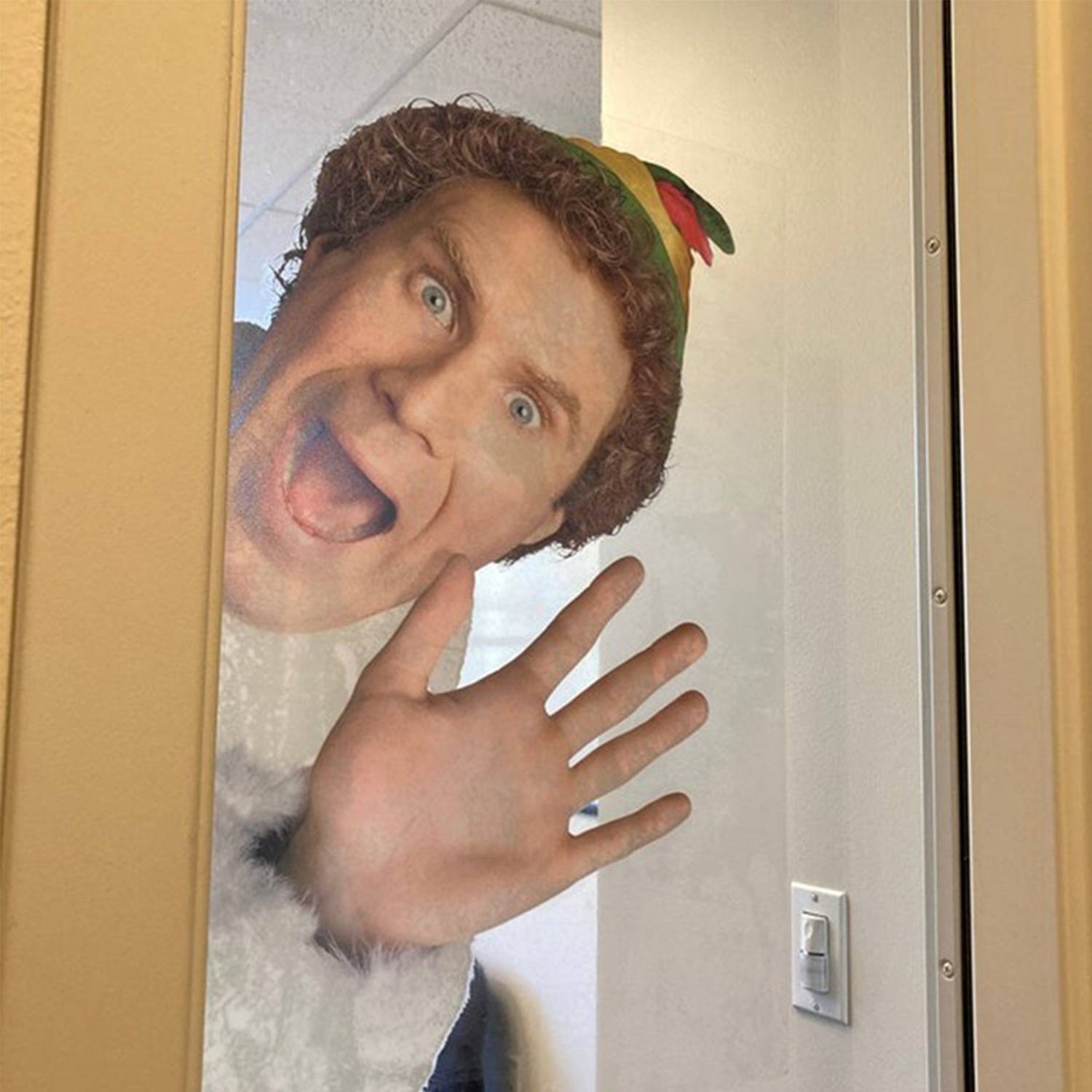Customized Funny Christmas Window Sticker 1