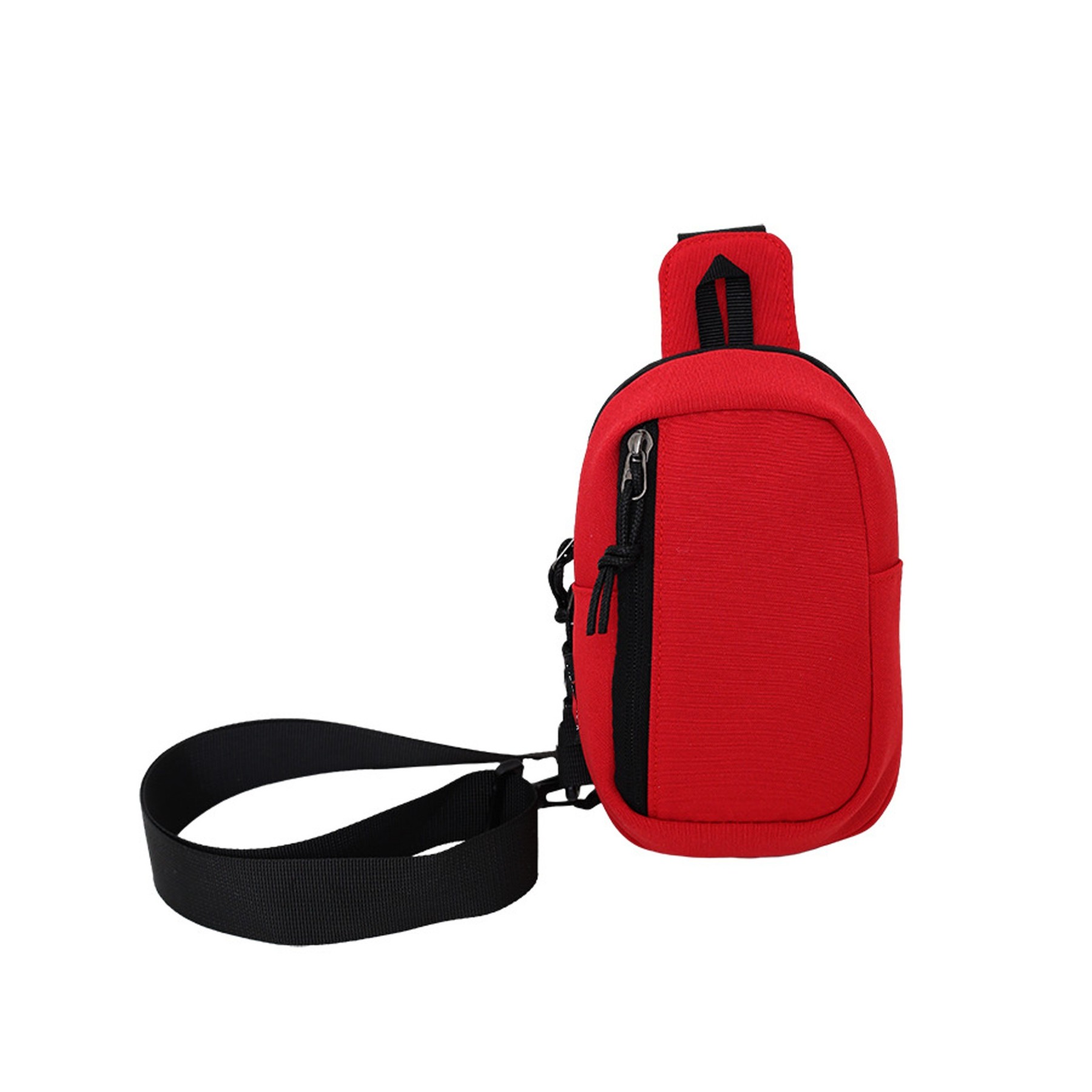 New Solid Color Single Shoulder Crossbody Chest Bag 3