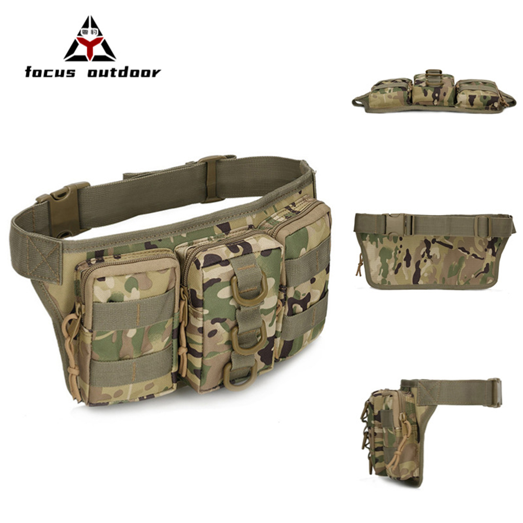Oxford Cloth Tactical Waist Bag 2