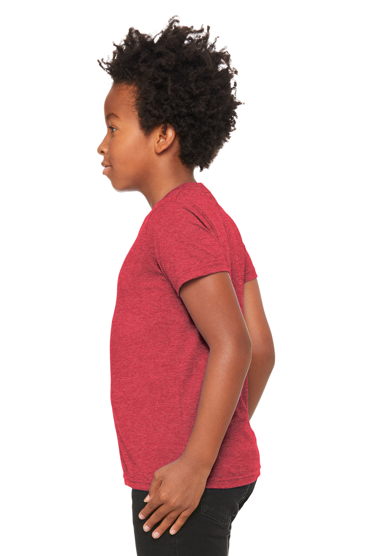 BELLA+CANVAS® Youth Heather CVC Tee 46