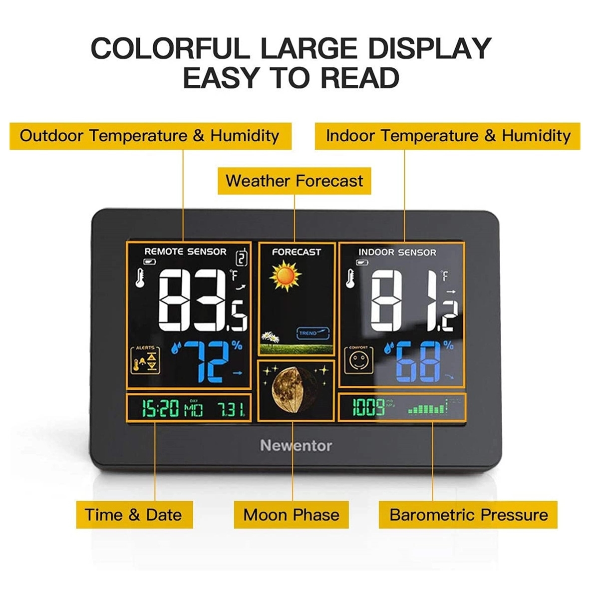 Digital Weather Station with Outdoor Senser 2