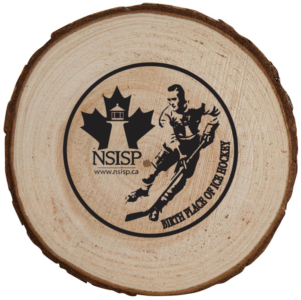Natural Wood Coaster 2