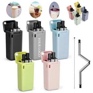 Stainless Steel 304 Folding Straw 4