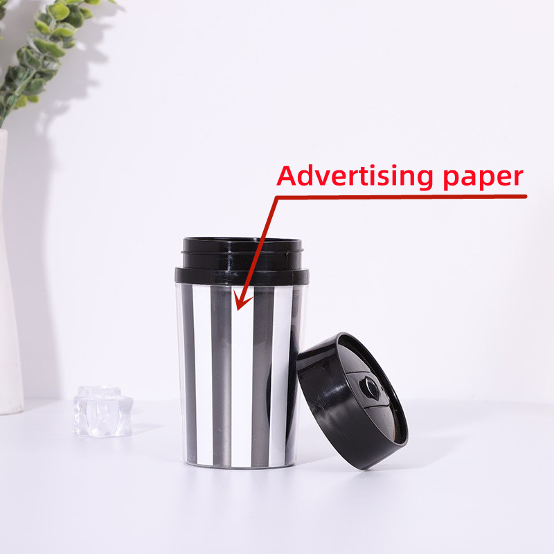 Double Wall Plastic Travel Mug 2