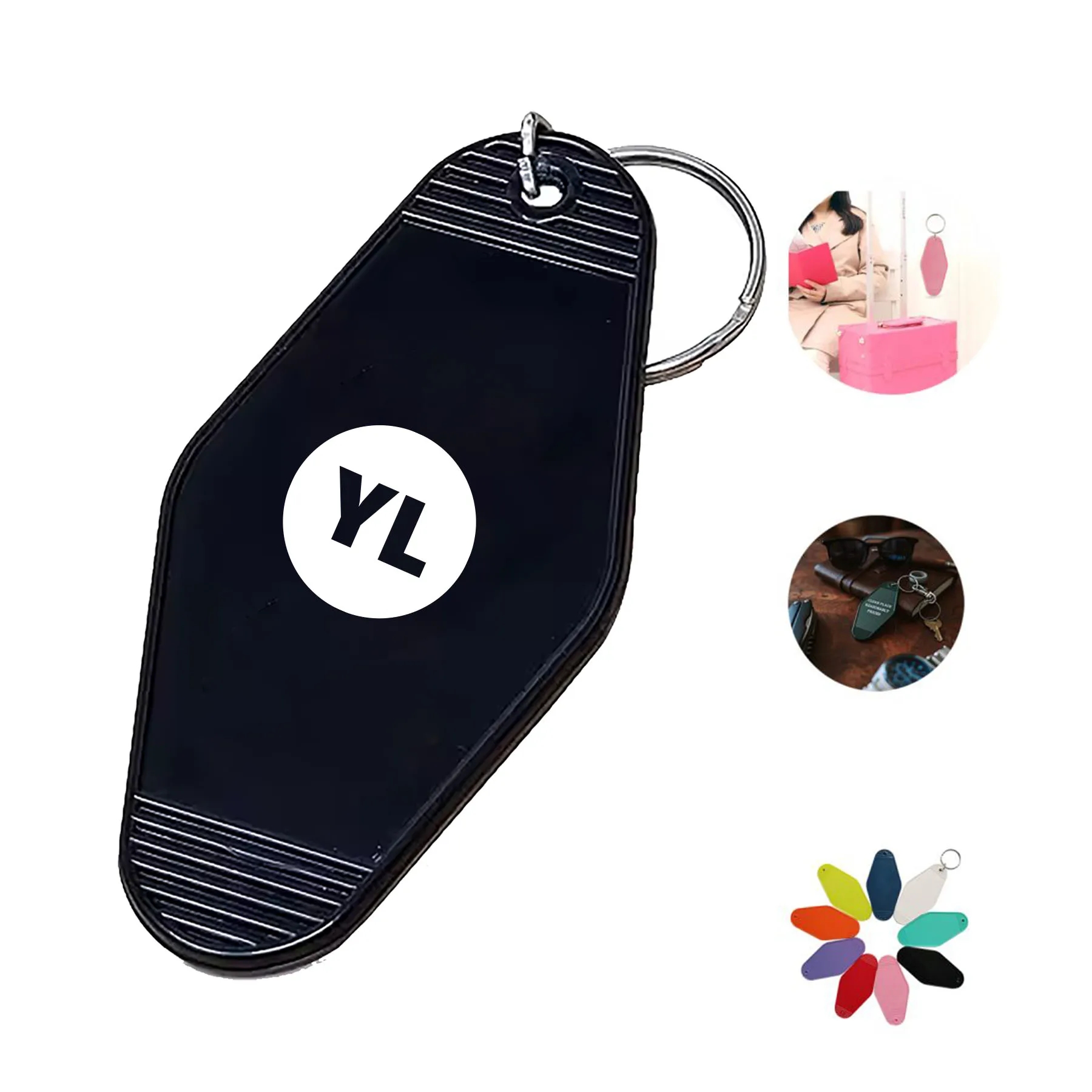 Durable Plastic Hotel Key Tags 6