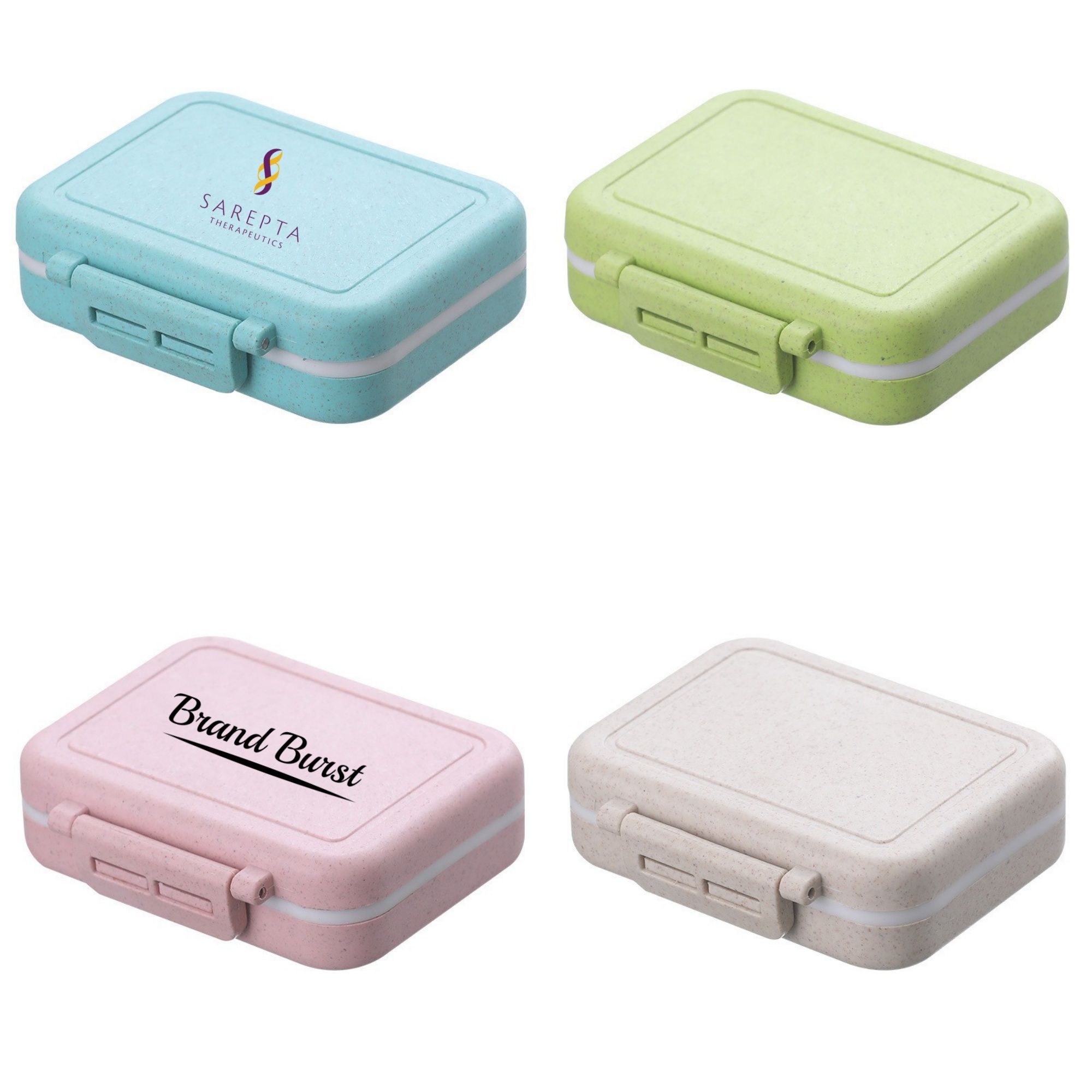 Pill Organizer With 3 Removable Compartments