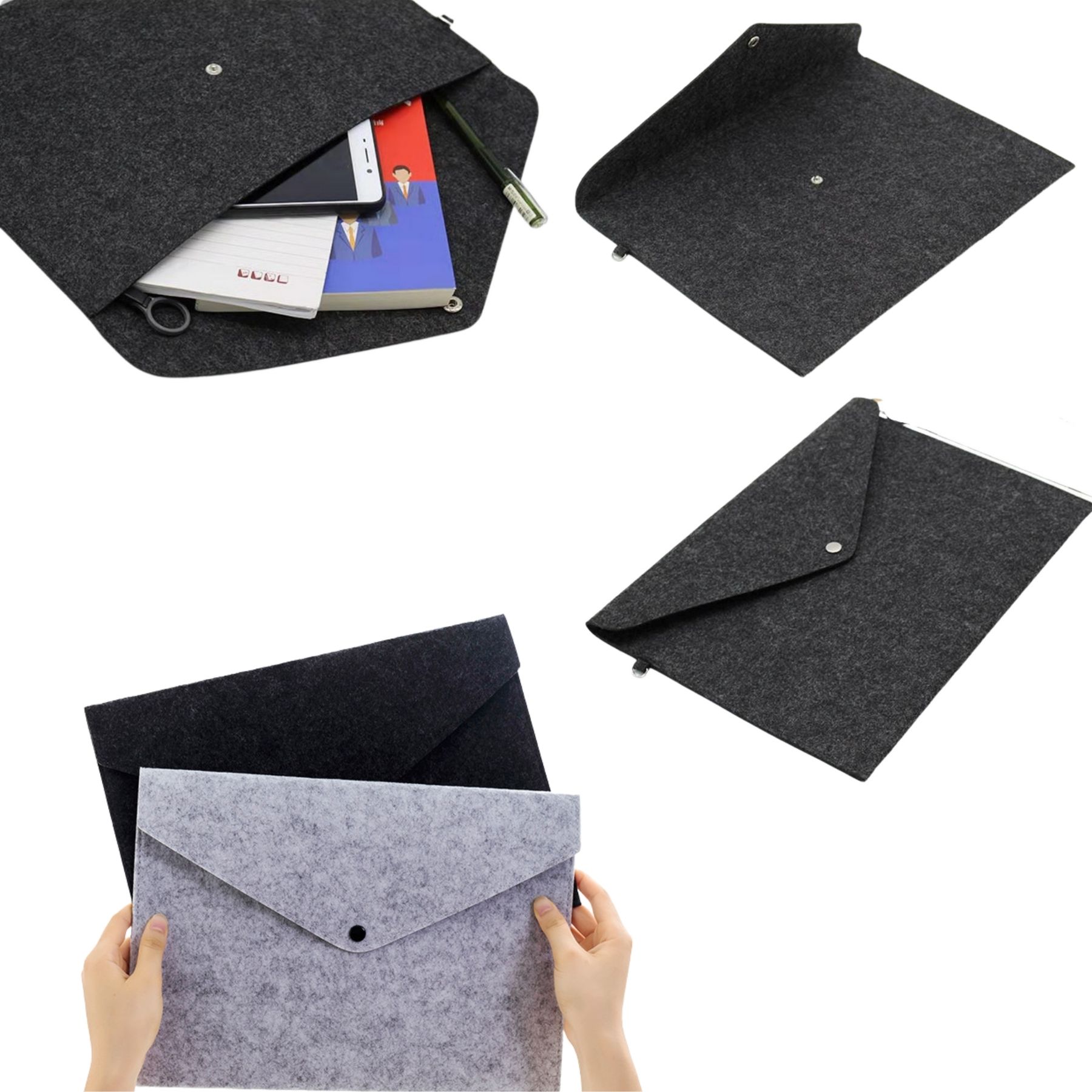 Felt File Bags 1