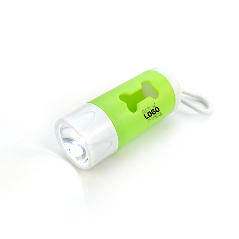 Pet Waste Bag with Keychain Flashlight 2