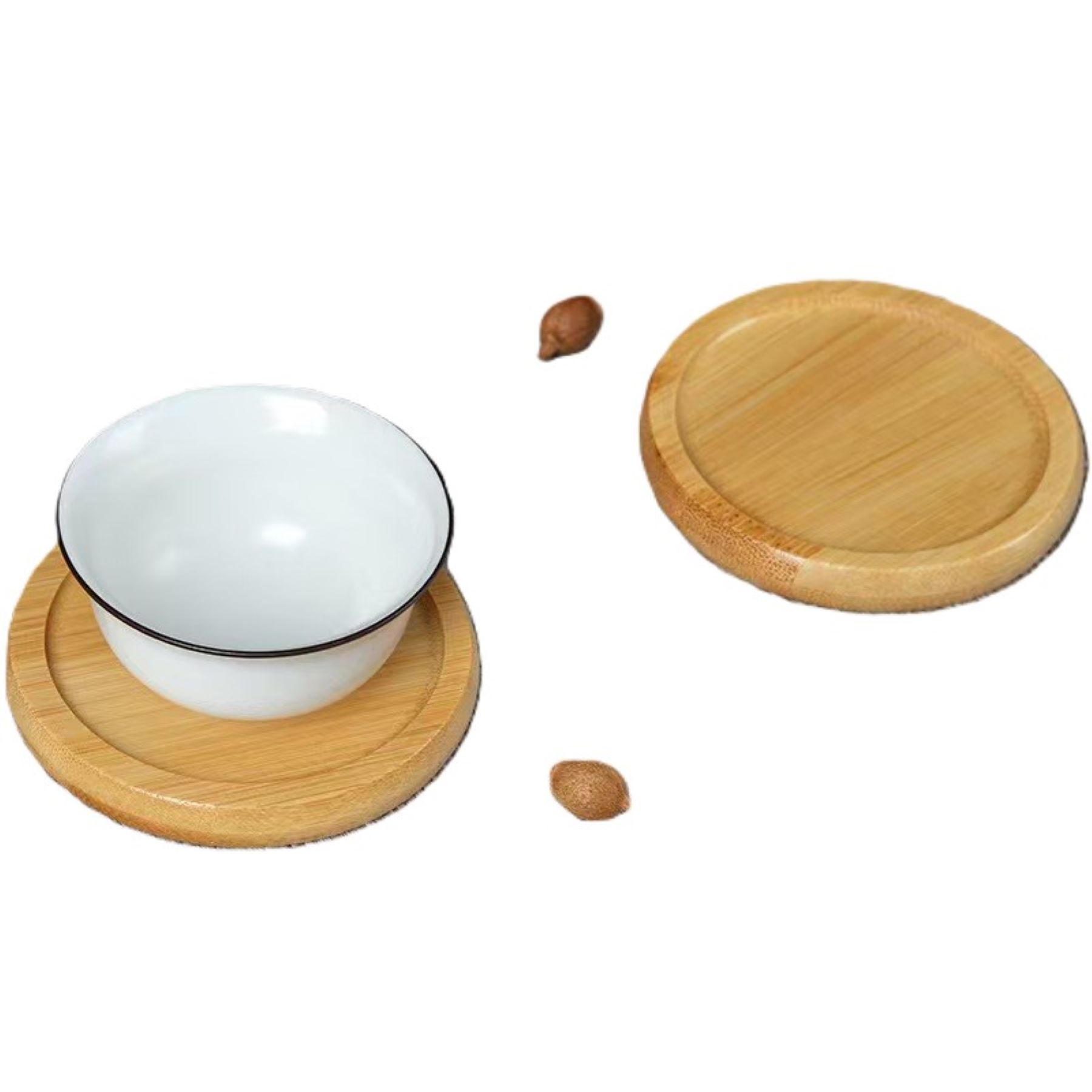 Natural Bamboo Coaster 3