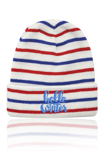 Caribou Striped Knitted Beanies 15