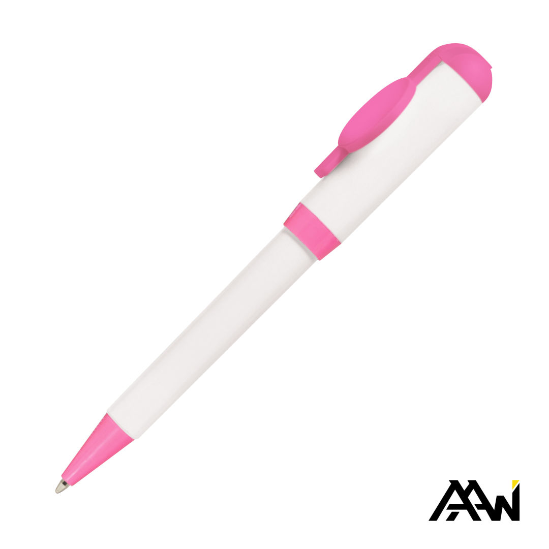Jumbo VividPrint™ Billboard Twist White Pen - Colored Accent 8