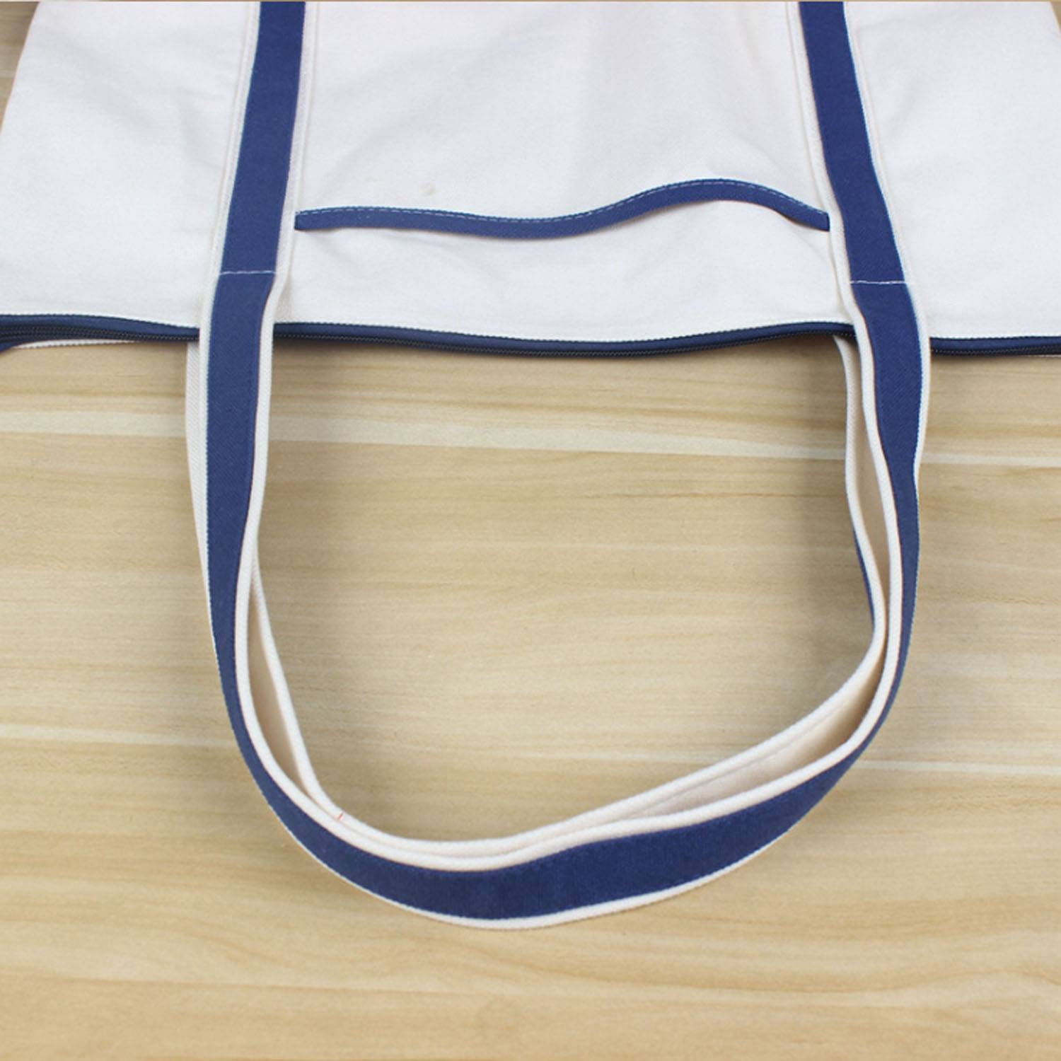 Natural Reusable Canvas Tote Bag, custom tote bag with logo imprint 5