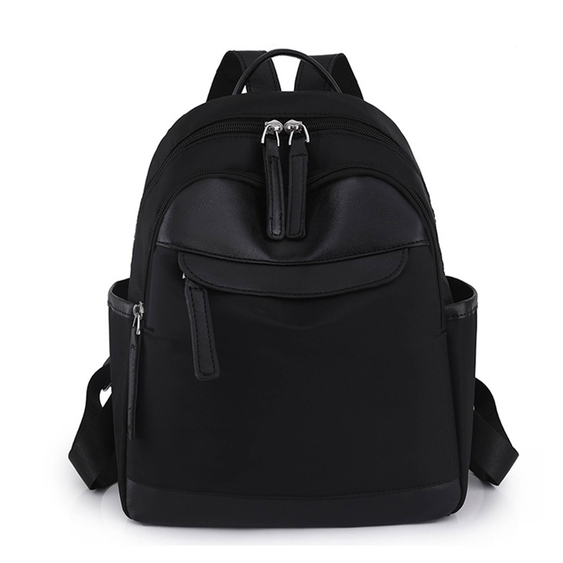Ladies Nylon Travel Backpack Purse 1