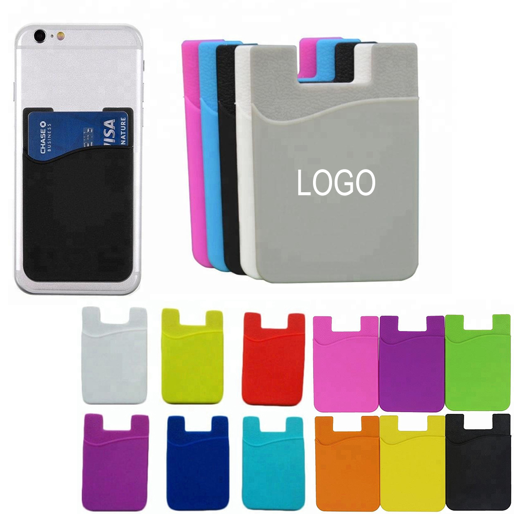 Silicone Phone Card Holder 1