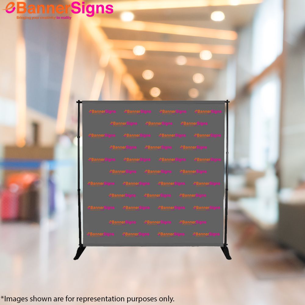 Step & Repeat Adjustable Banner Stands (Graphics + Hardware) 4