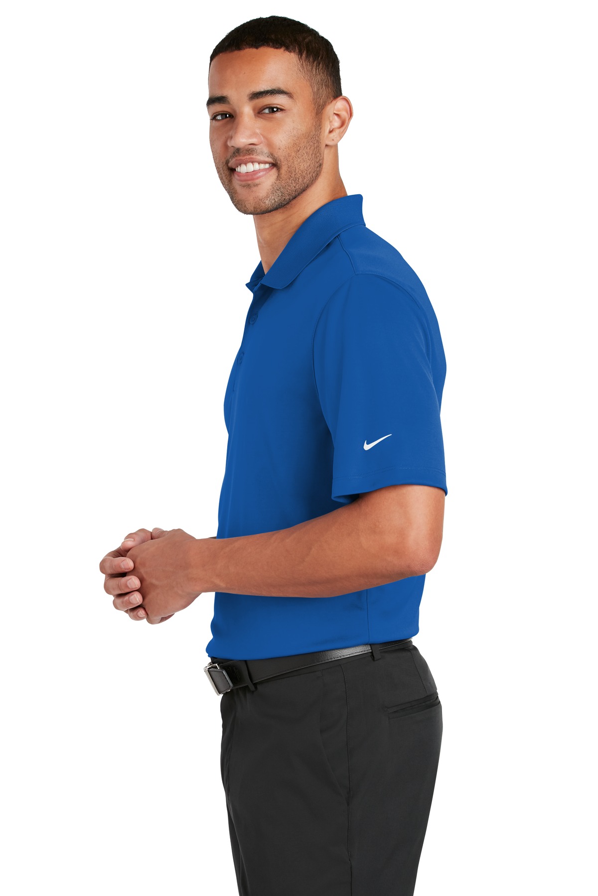 Nike Dri-FIT Classic Fit Players Polo with Flat Knit Collar. 838956 42