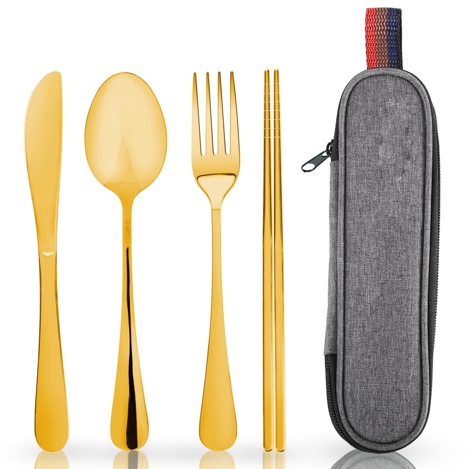 Travel Utensils with Case 1