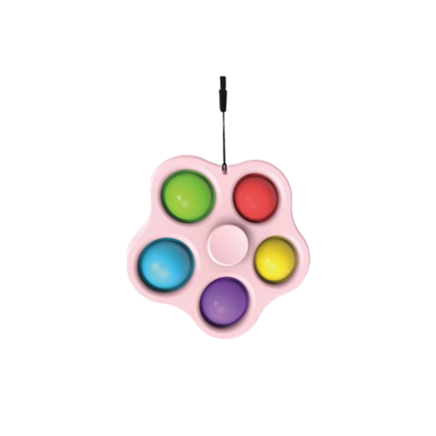 Anti-Stress Dimple Spinner Push Pop Fidget Toy 2